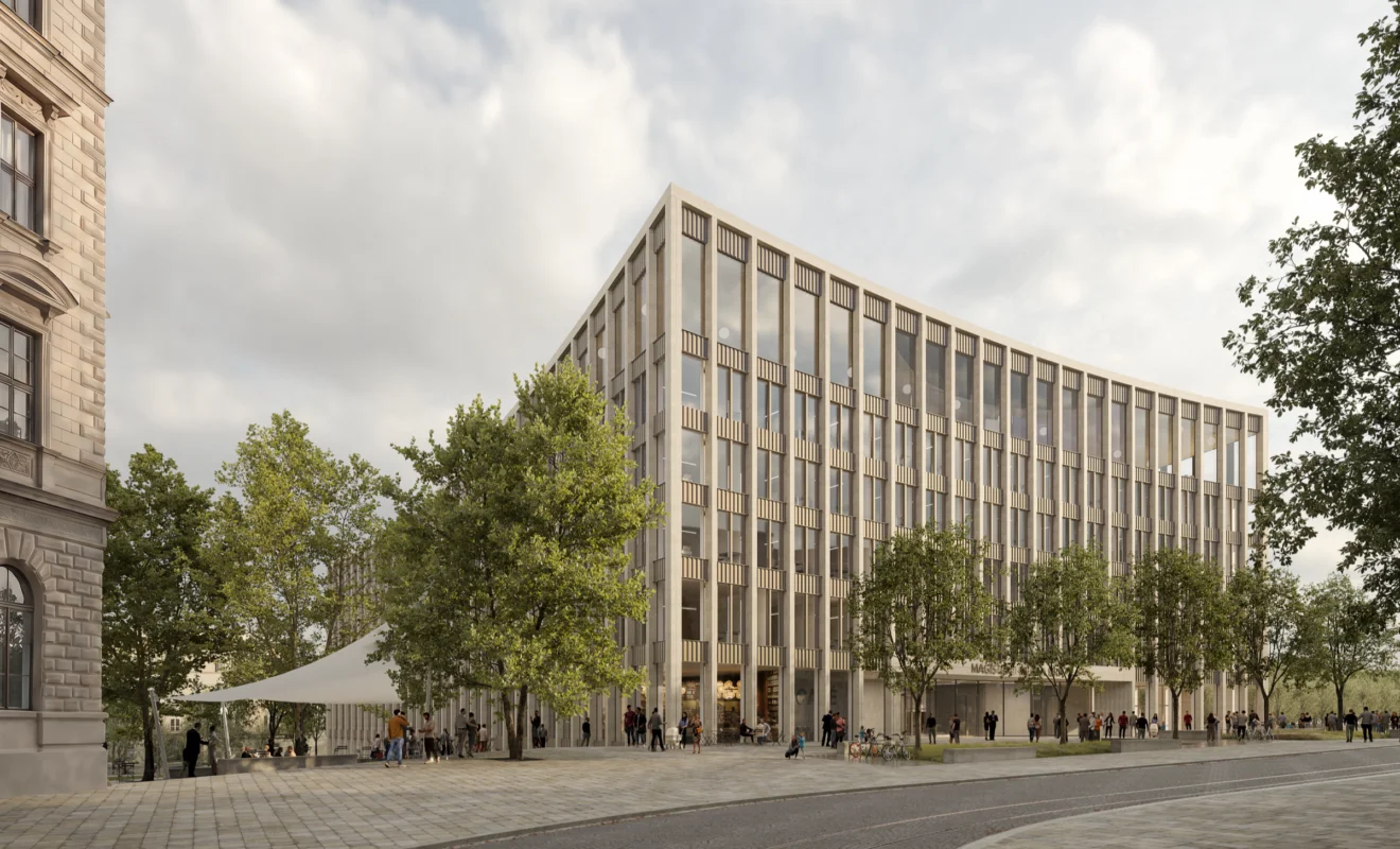 Brno City Municipality Building — Corporate competition winning project
