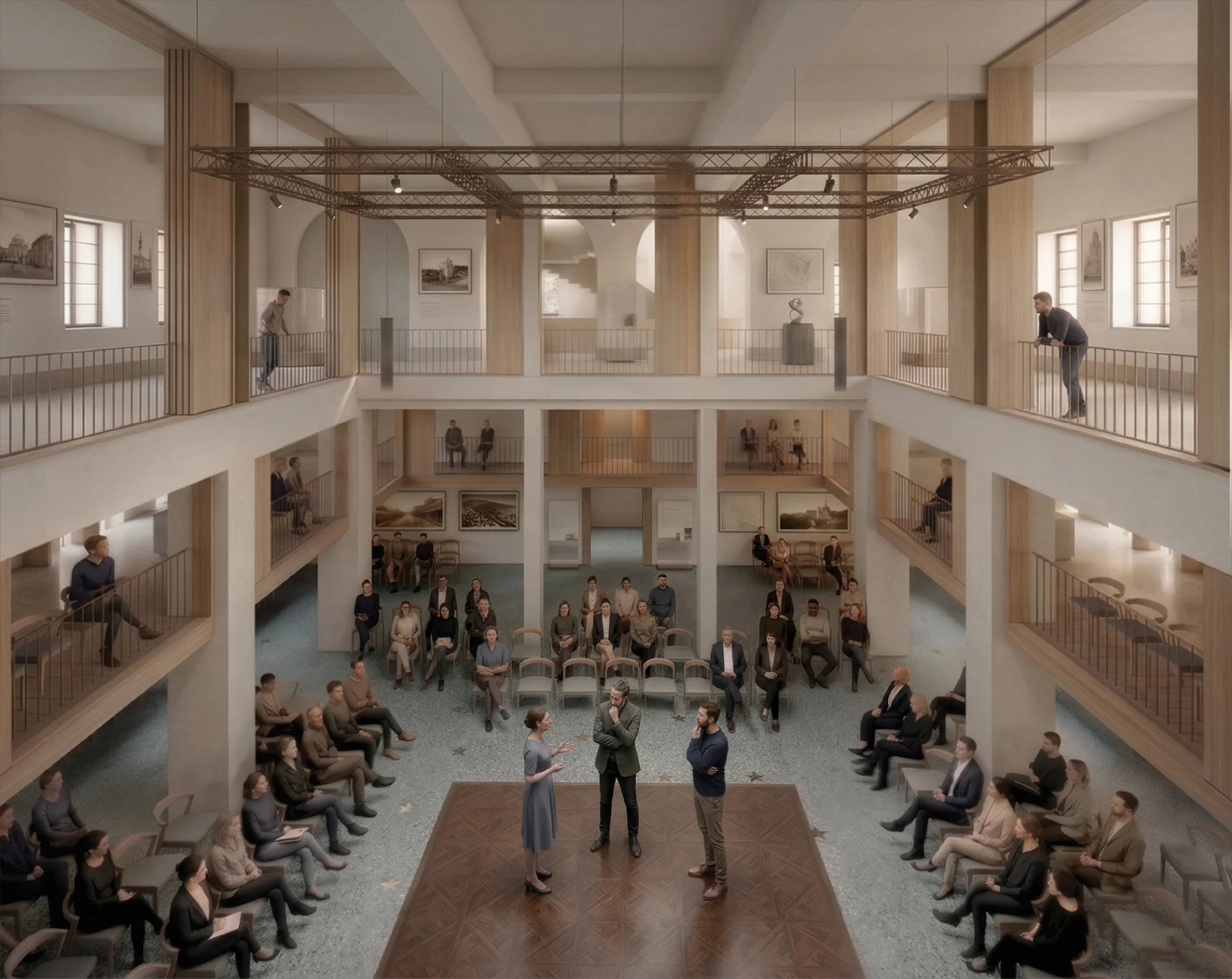 House of Understanding: Transformation of the Former Synagogue and State Archives in Kielce — Institutional competition winning project