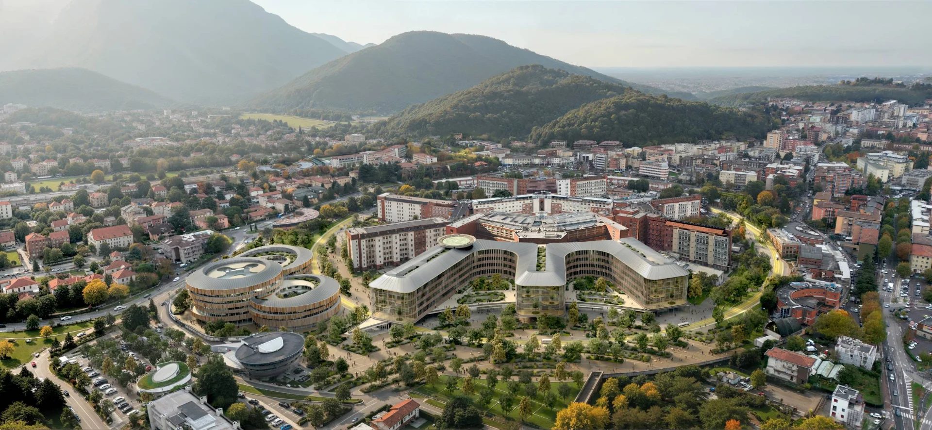 New Main Hospital and Children's Hospital of Spedali Civili di Brescia — Health & Public competition winning project