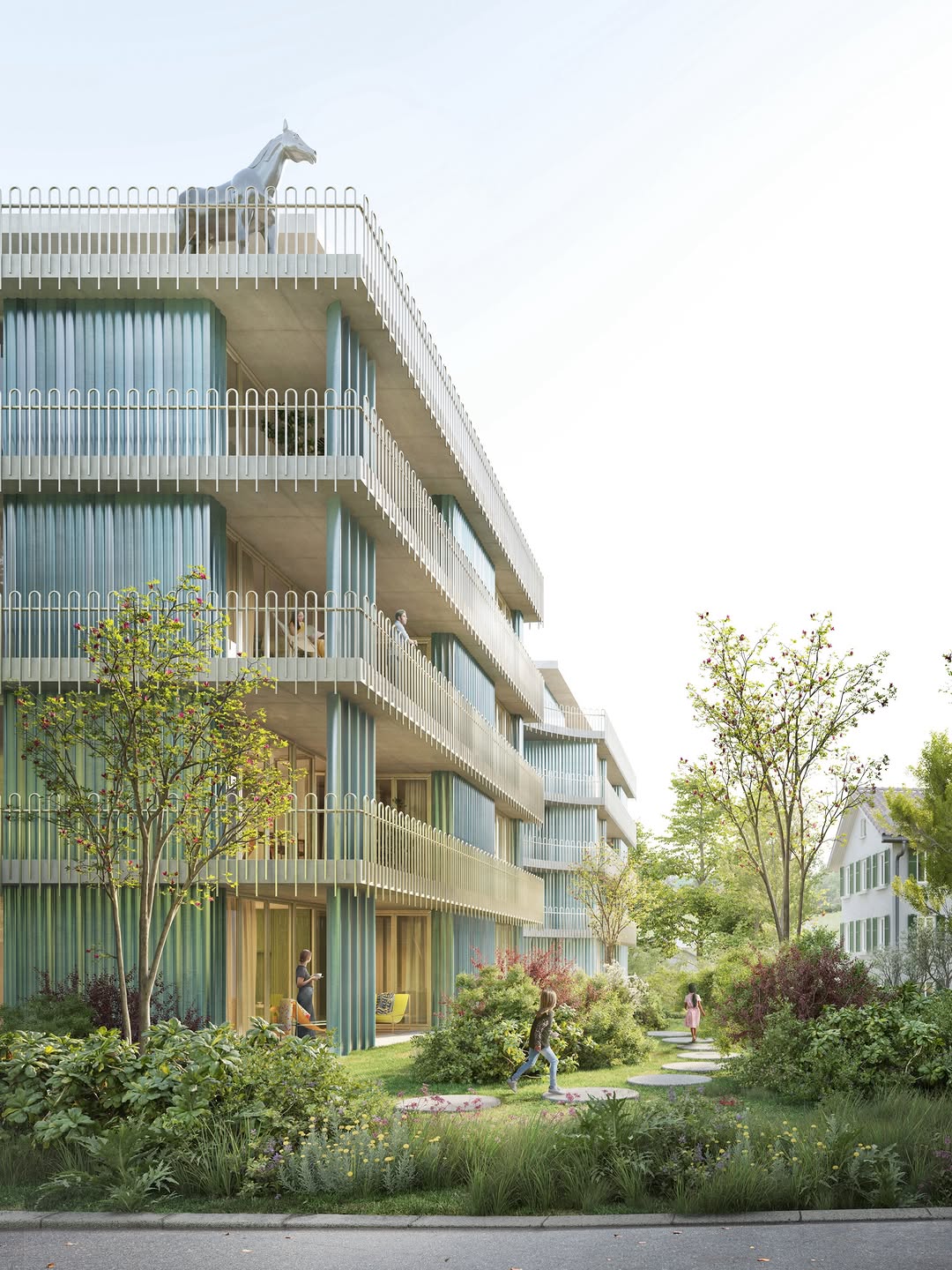 Studienauftrag Ebikon — Residential competition winning project