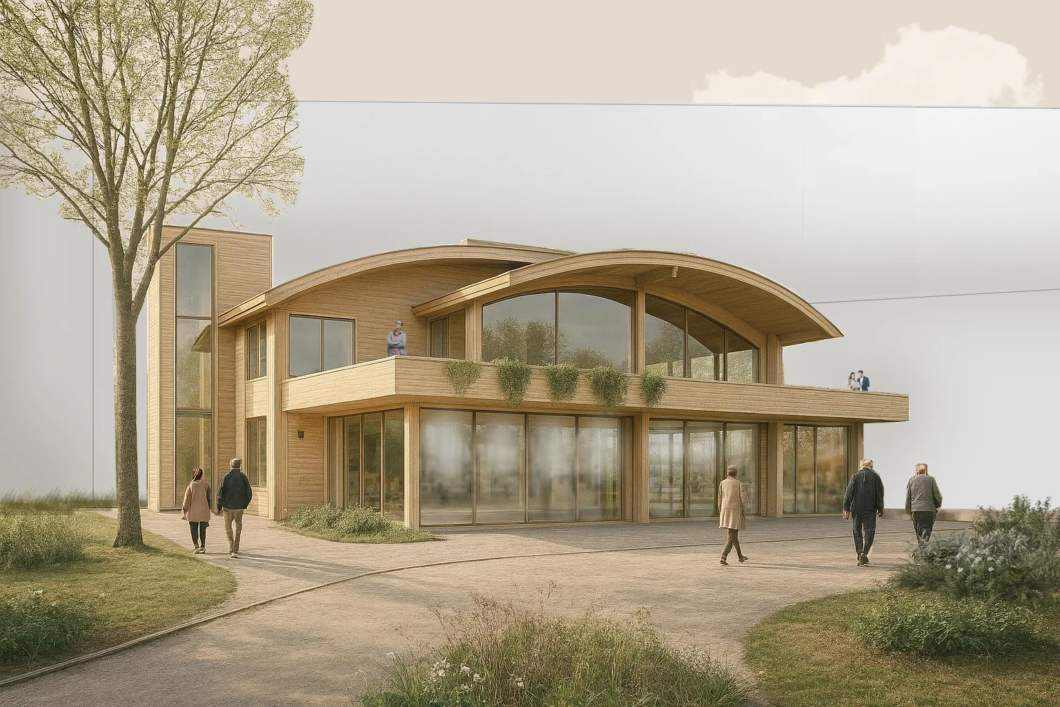 Company canteen of Stadtwerke Rostock — Sports & Recreation competition winning project