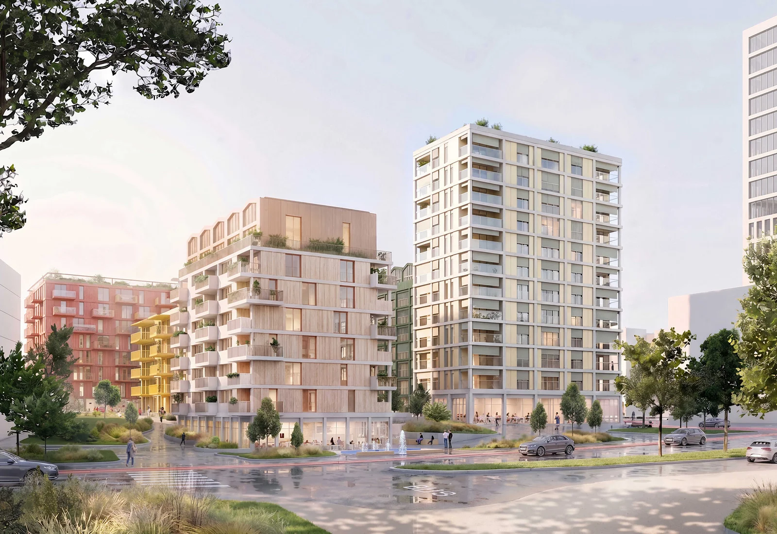 Neighborhood Development »Unter den Linden« in Reutlingen — Residential competition winning project