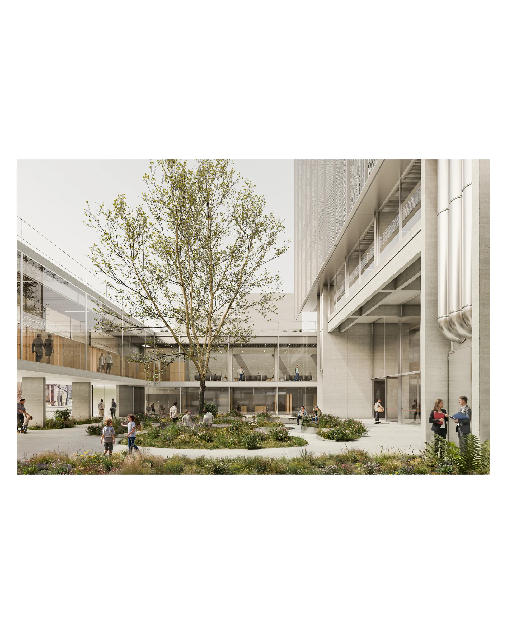New Government Headquarters of San Francisco. — Institutional competition winning project