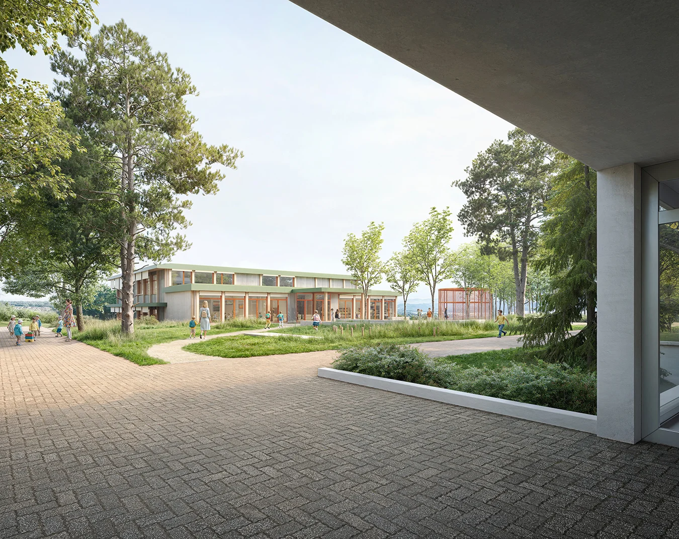 School extension, Bellmund — Education competition winning project