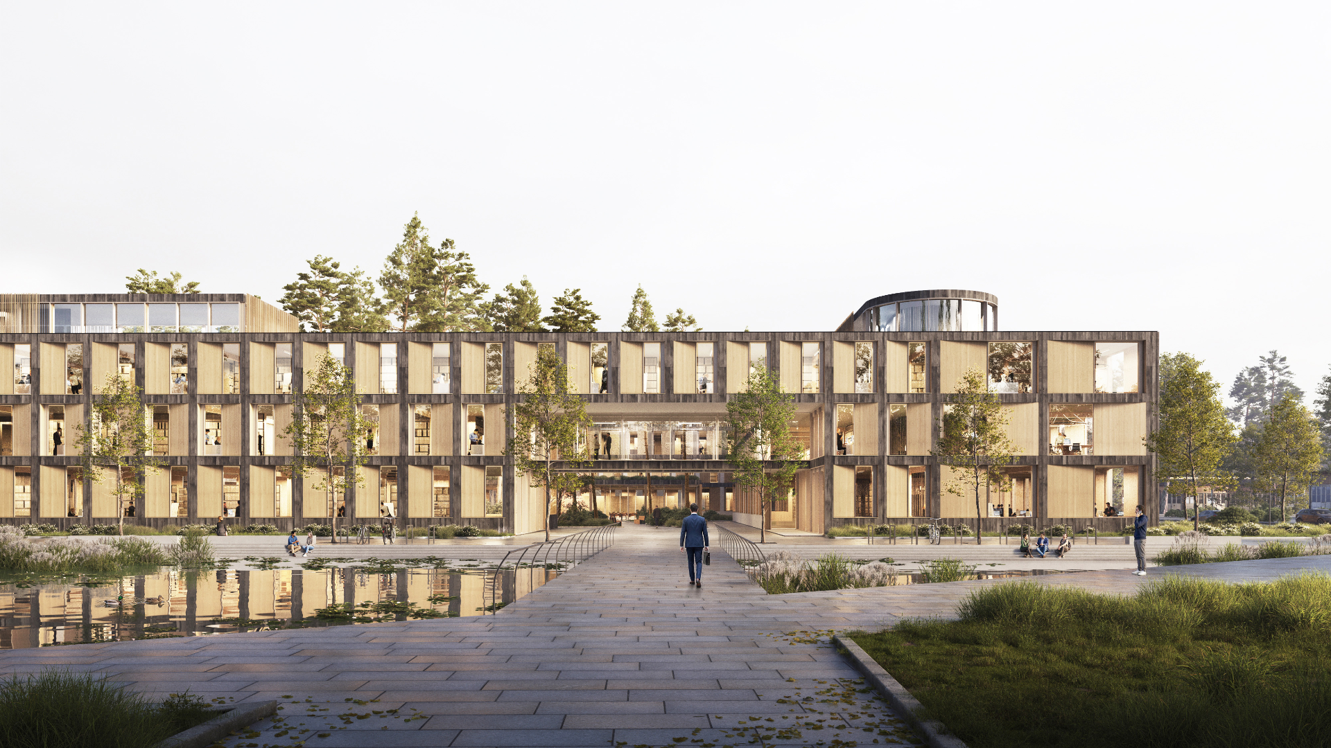 Neubau Pro Arbeit — Industrial & Offices competition winning project