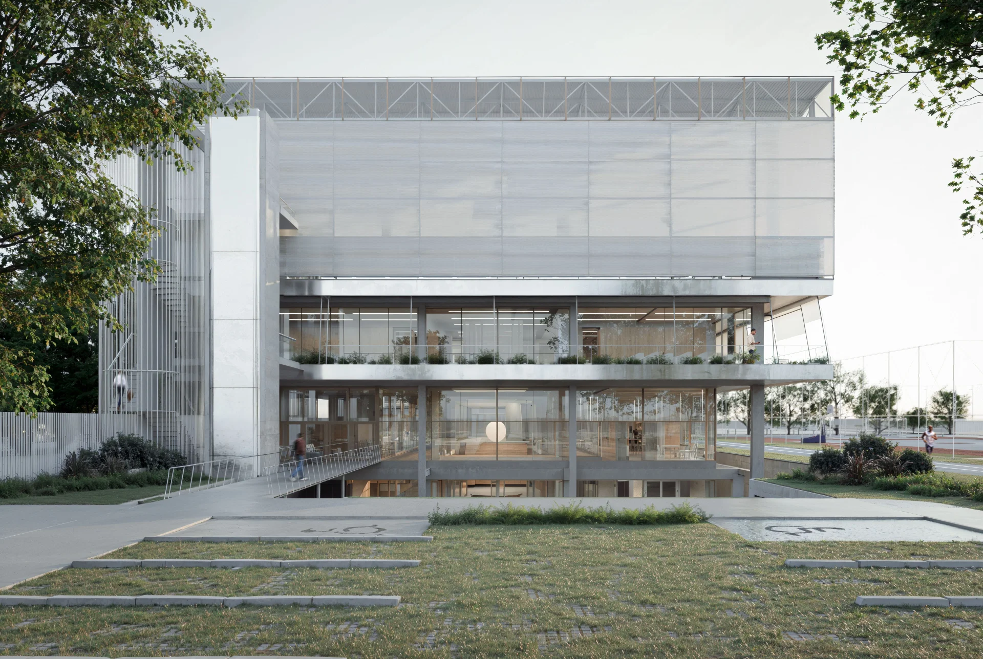International Competition for the Second High School in Podgorica, Montenegro — Education competition winning project