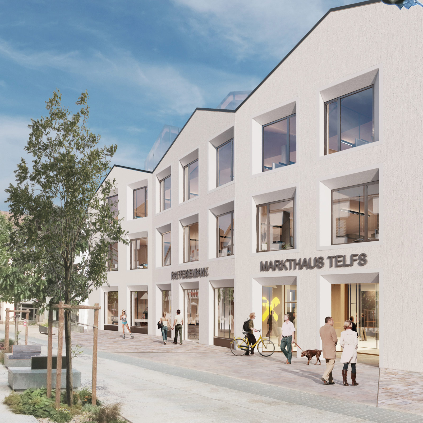 Markthaus Telfs — Infrastructure & Transport competition winning project