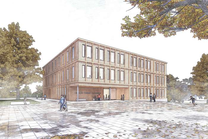 Extension of the Elisabeth-Selbert-Gymnasium — Education competition winning project