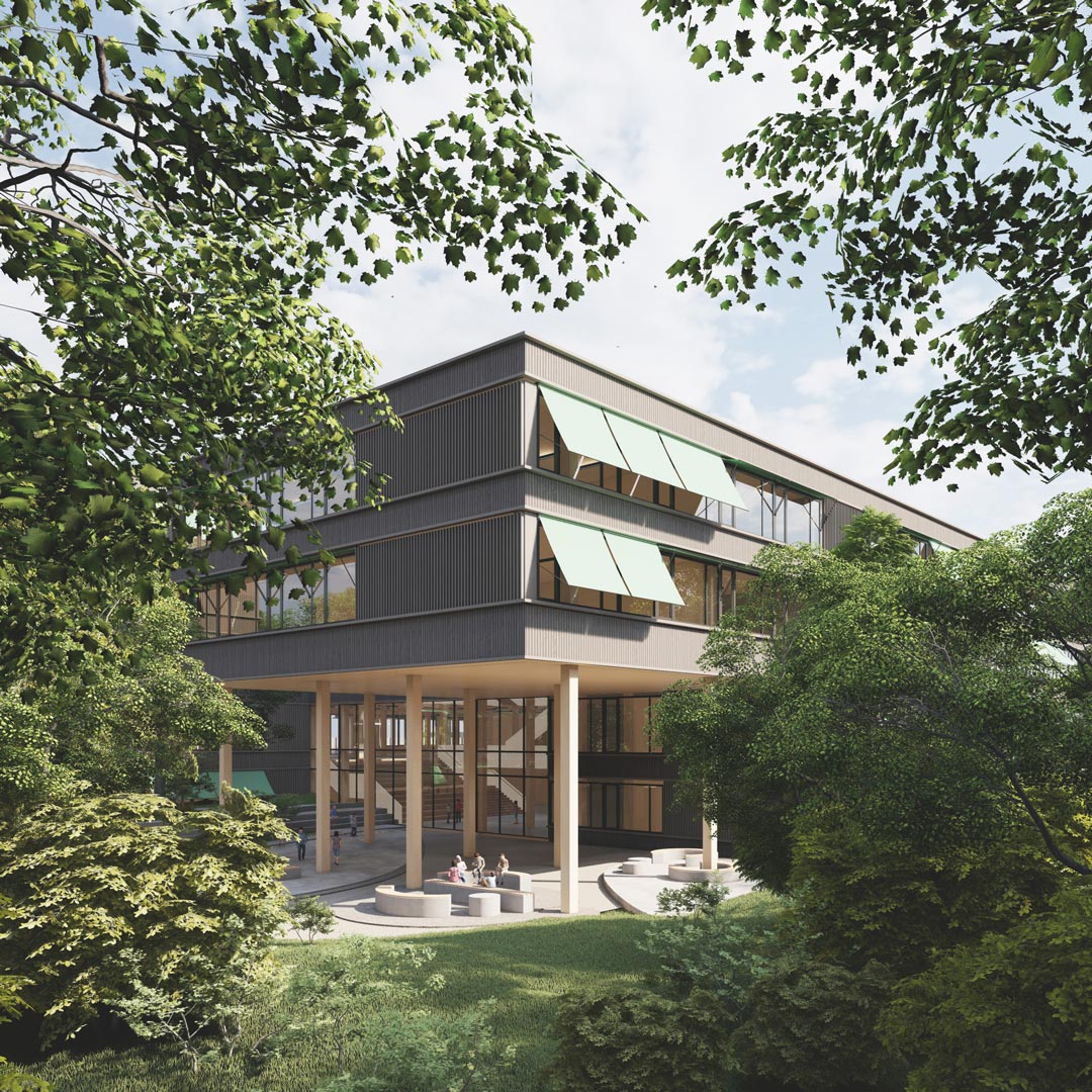 Emil-von-Behring-Gymnasium — Residential competition winning project