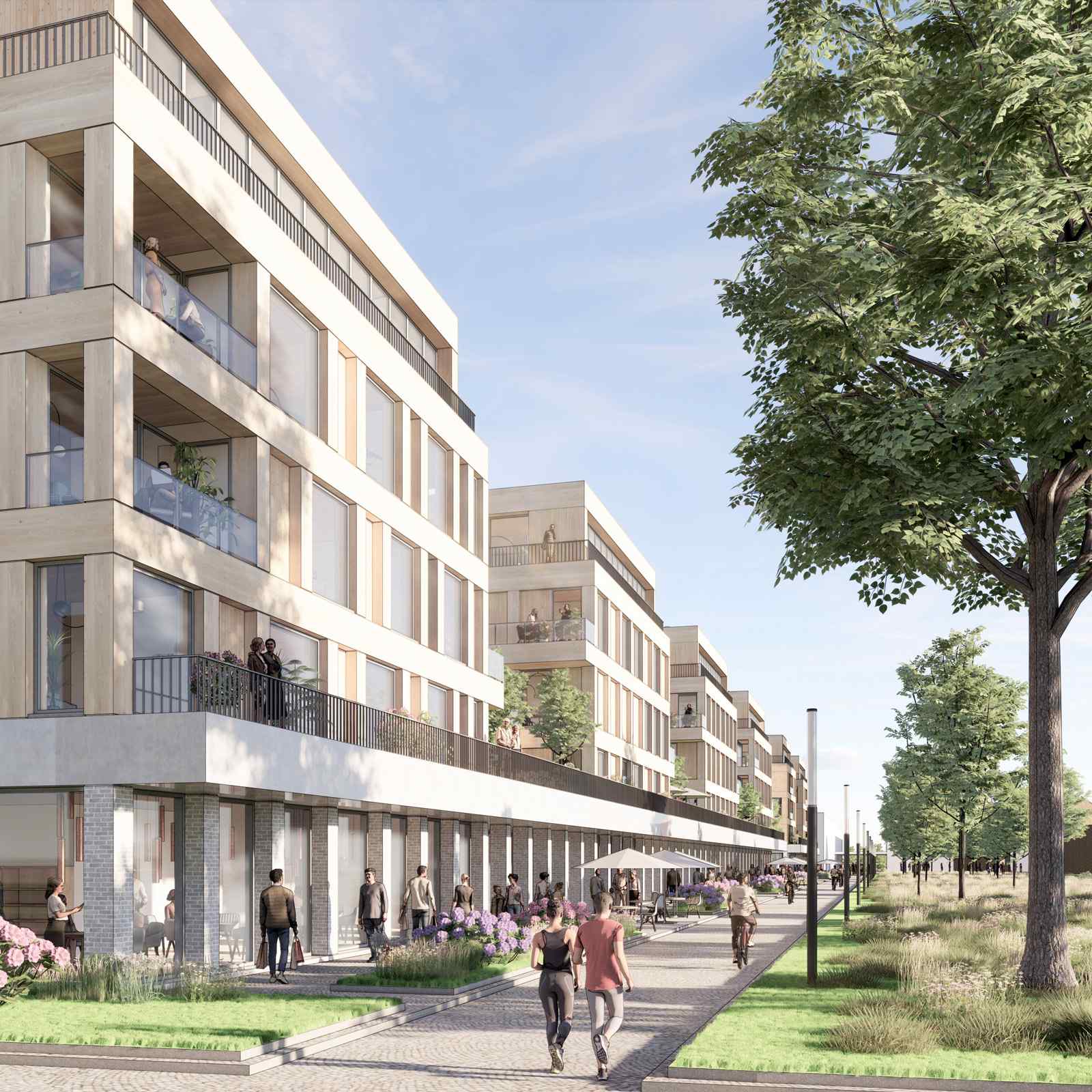 6-Seen-Wedau – Quartier am Wasserturm — Sports & Recreation competition winning project