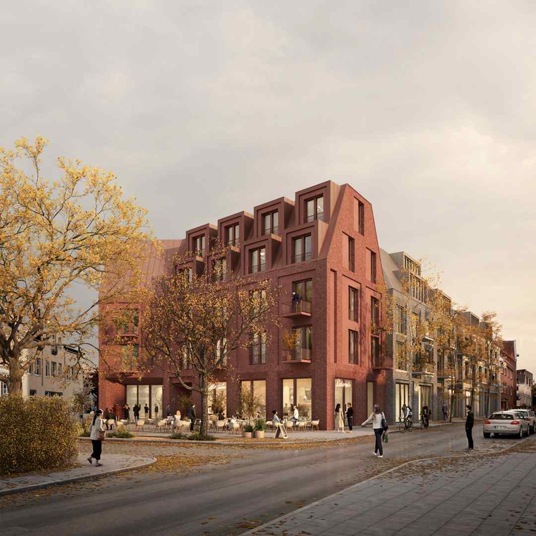 Bergedorfer Markt — Residential competition winning project
