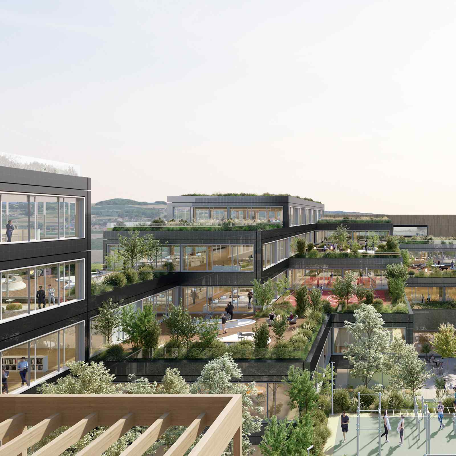 KEBA Technology Park — Urban Development competition winning project