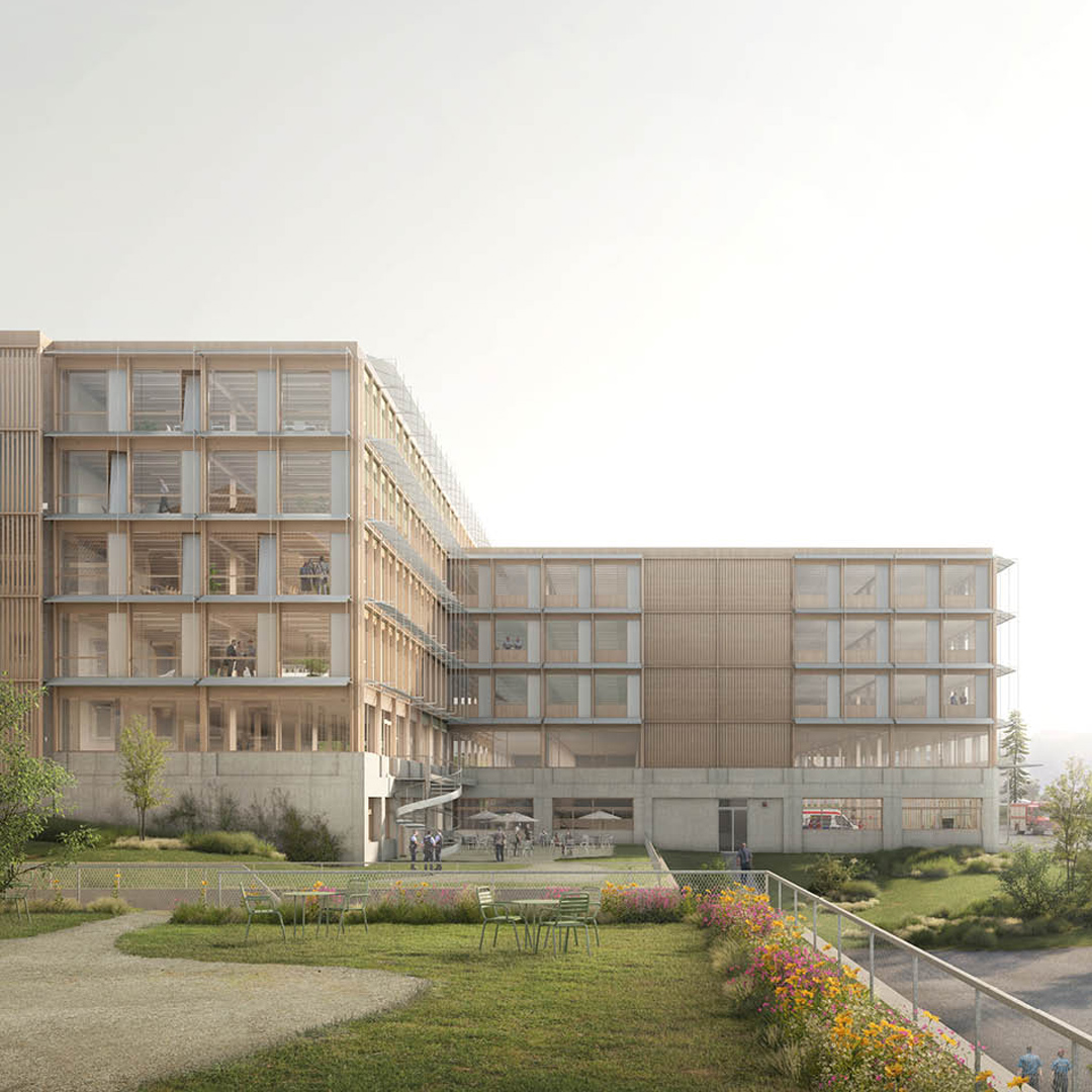 Administration and Security Center Kaltbach — Residential competition winning project