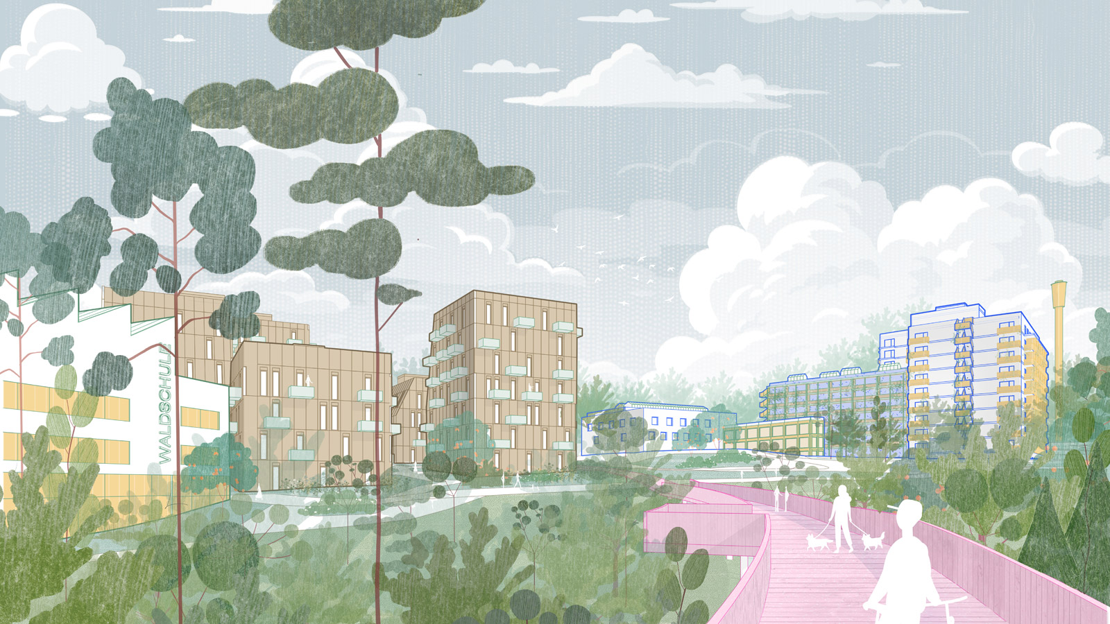Wald-Ring-Quartier Sindelfingen — Urban Development competition winning project