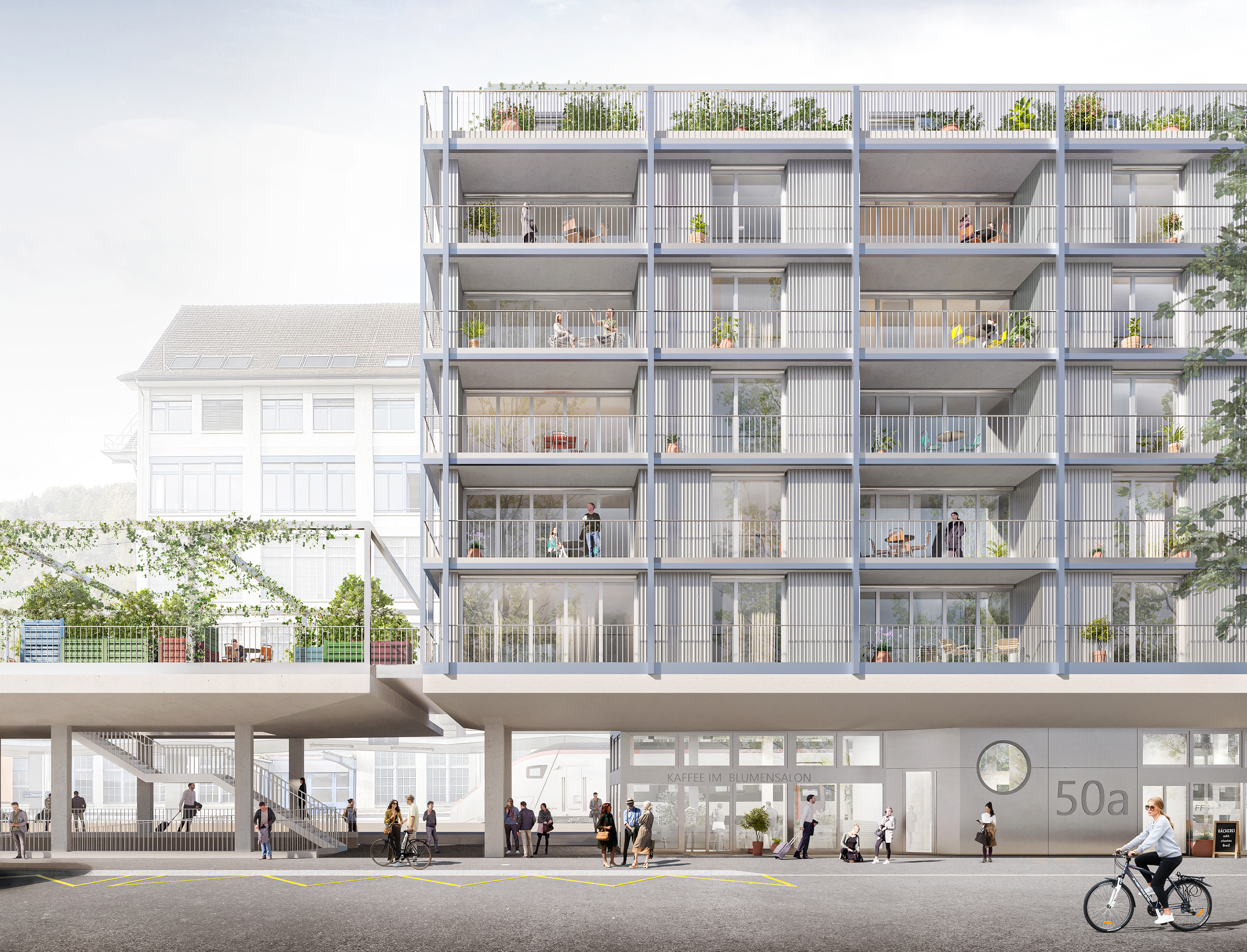 SBB Bahnhofareal Horgen Oberdorf — Urban Development competition winning project