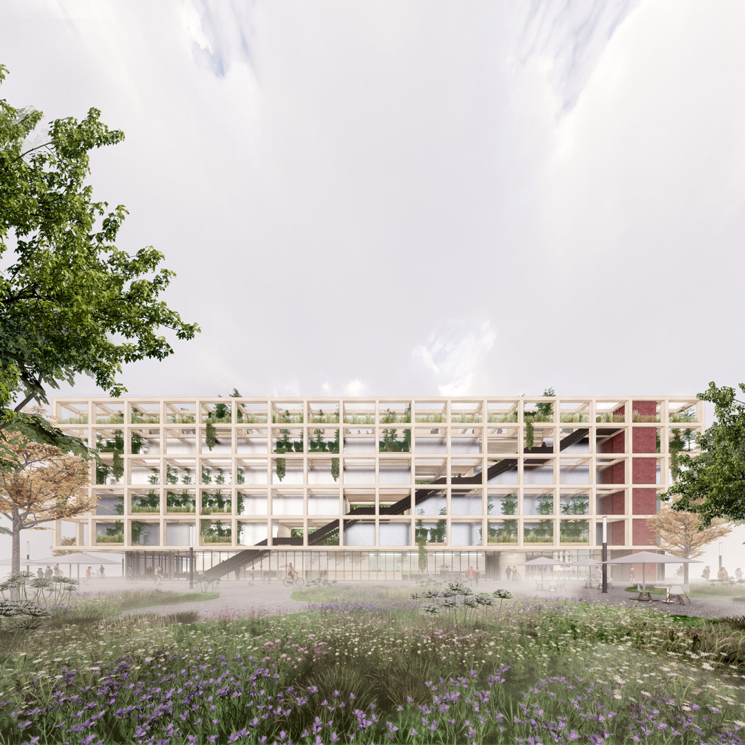 Mobility Hub 6, Oberbillwerder — Education competition winning project