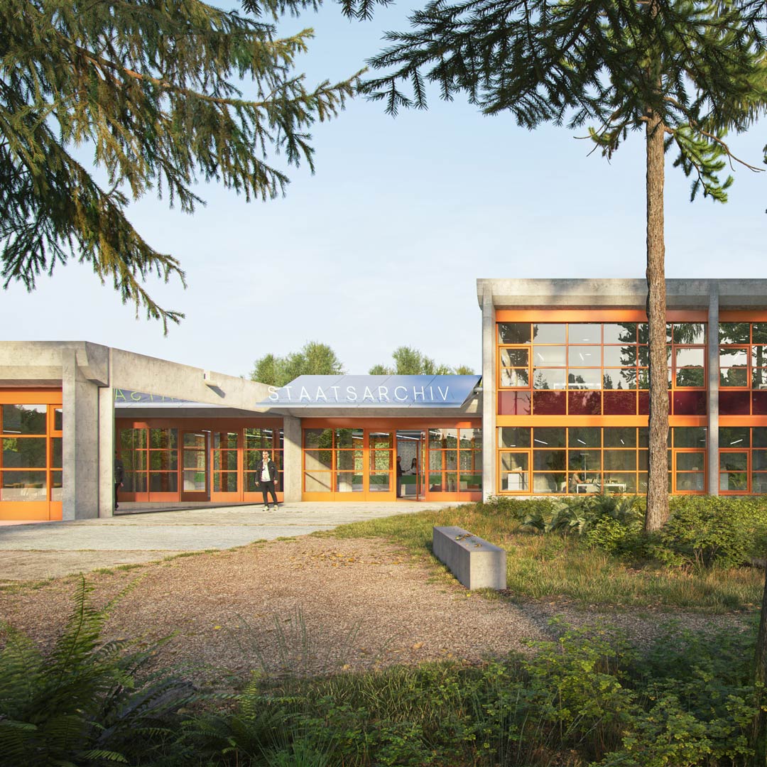 State Archive of St. Gallen — Institutional competition winning project