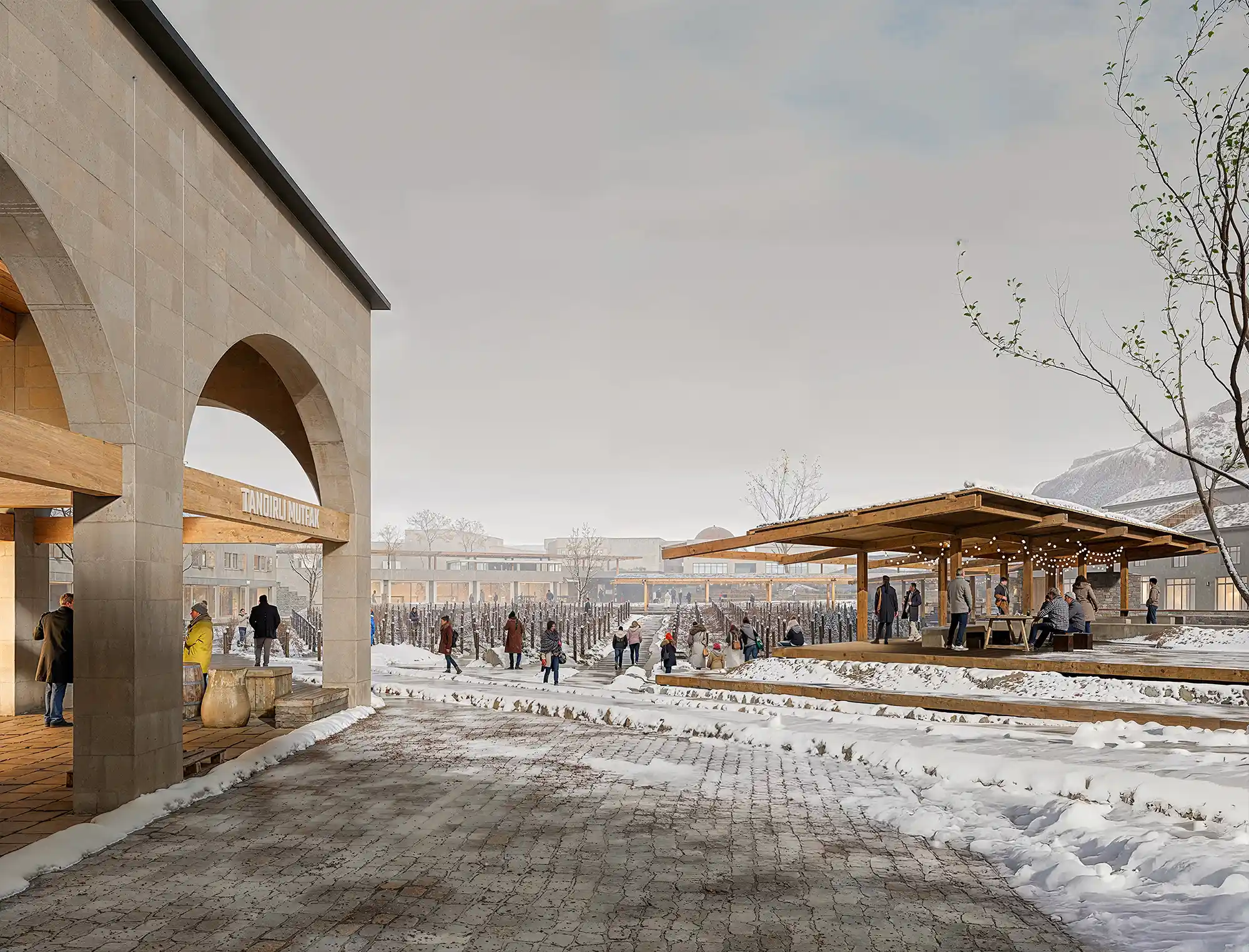 Urgup city center urban design competition — Urban Development competition winning project