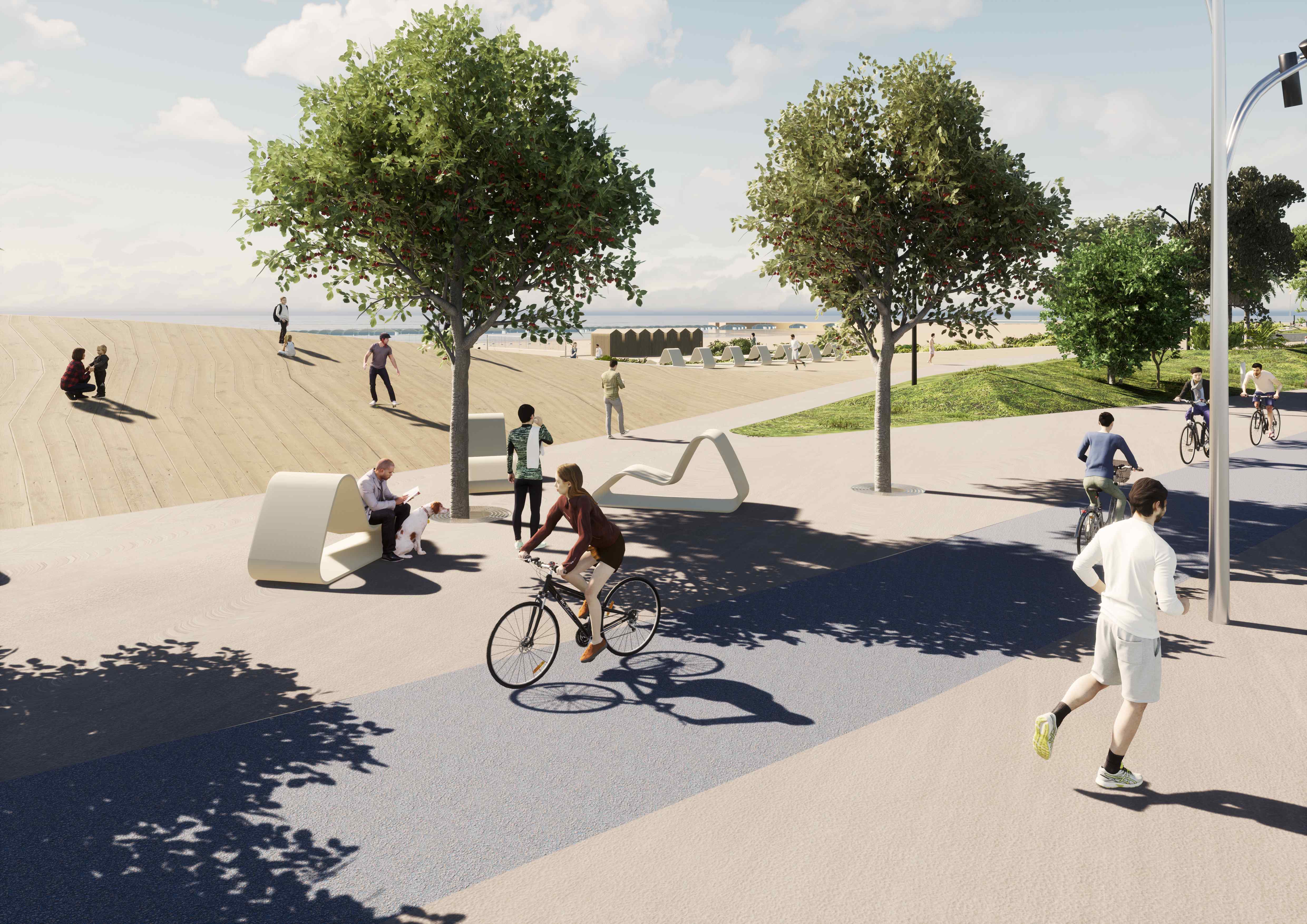 Urban and architectural redevelopment of Lungomare Trieste — Culture & Arts competition winning project