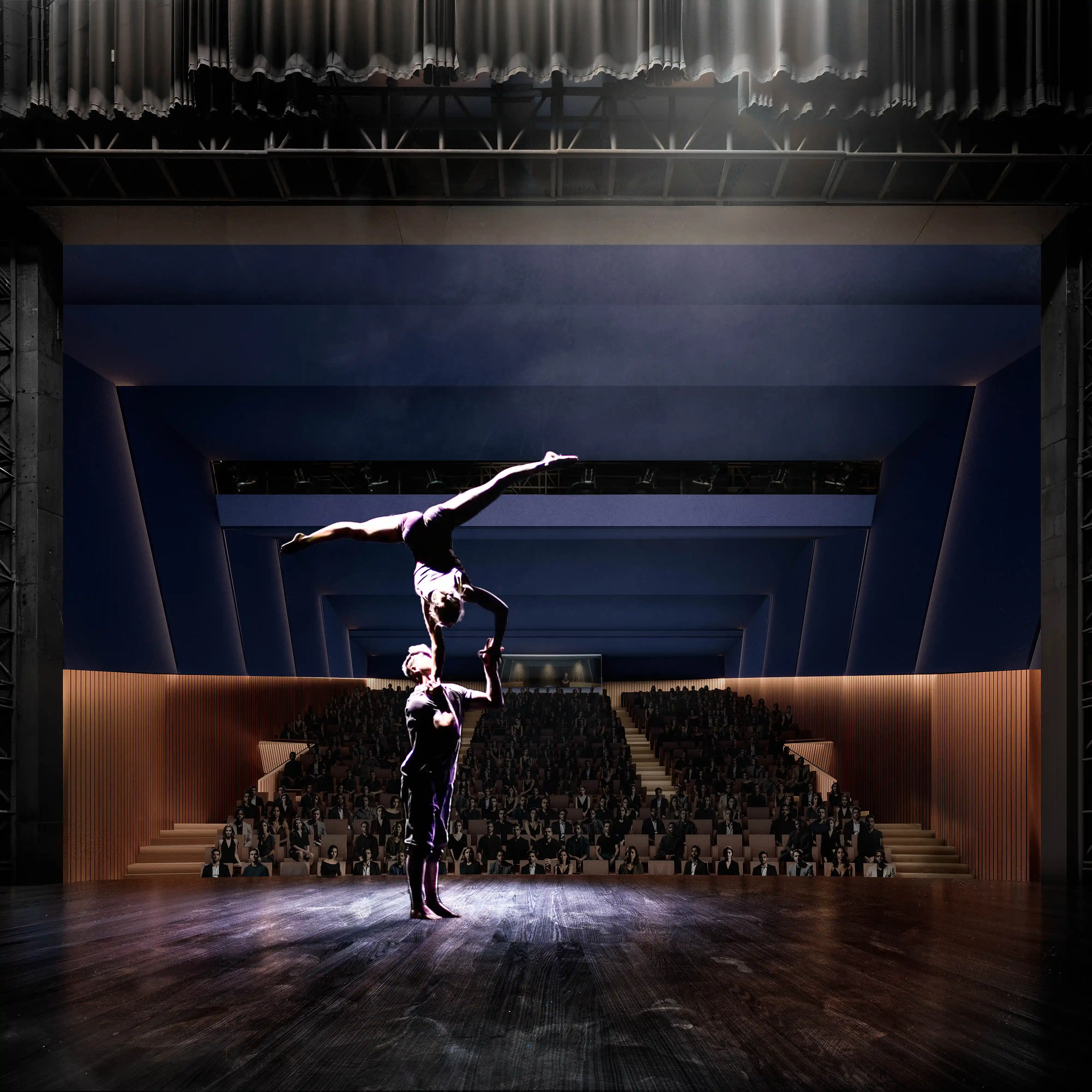 Cirvianum Theater, Torrelló — Culture & Arts competition winning project