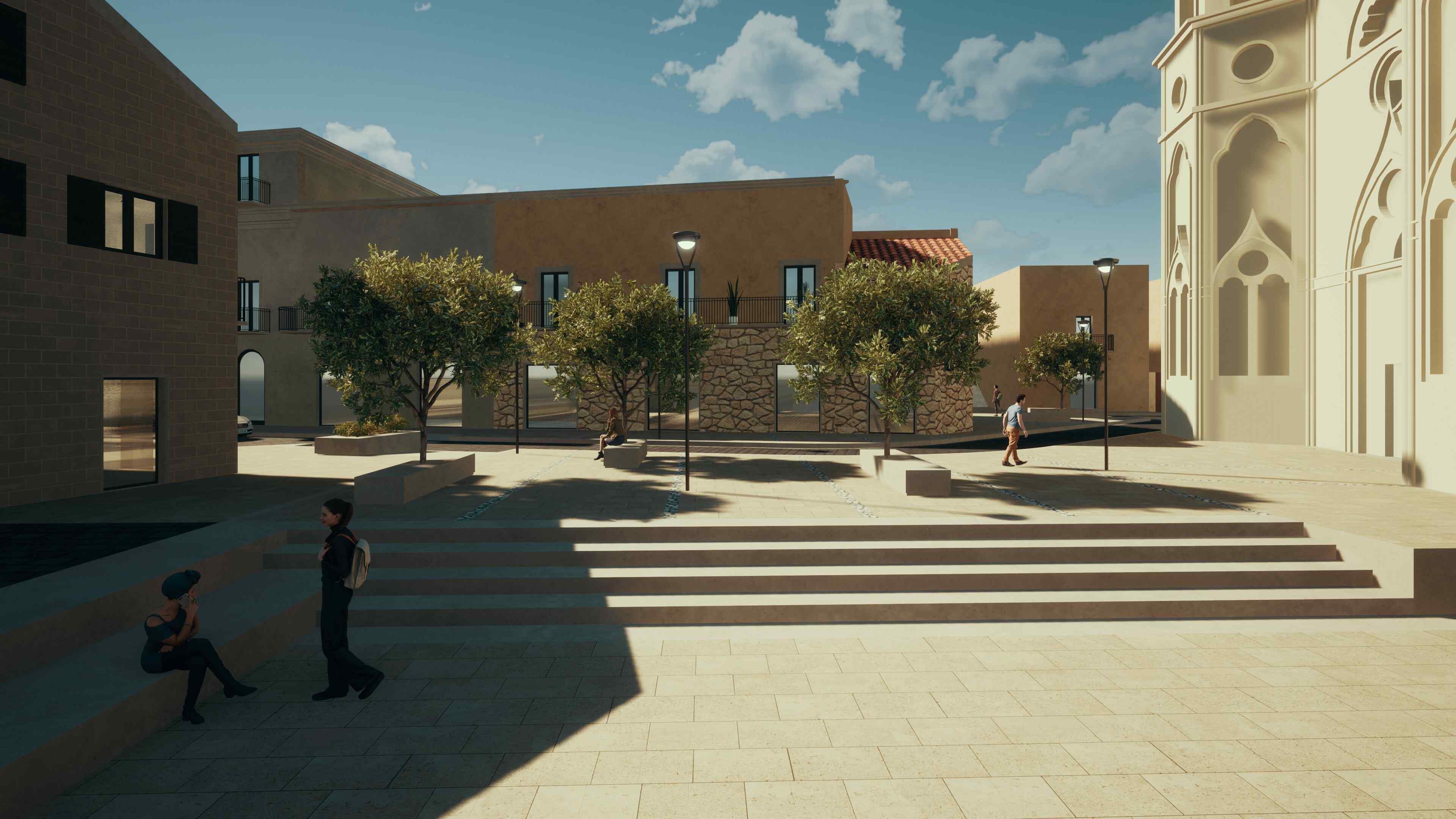 Urban redevelopment of the historic center — Institutional competition winning project