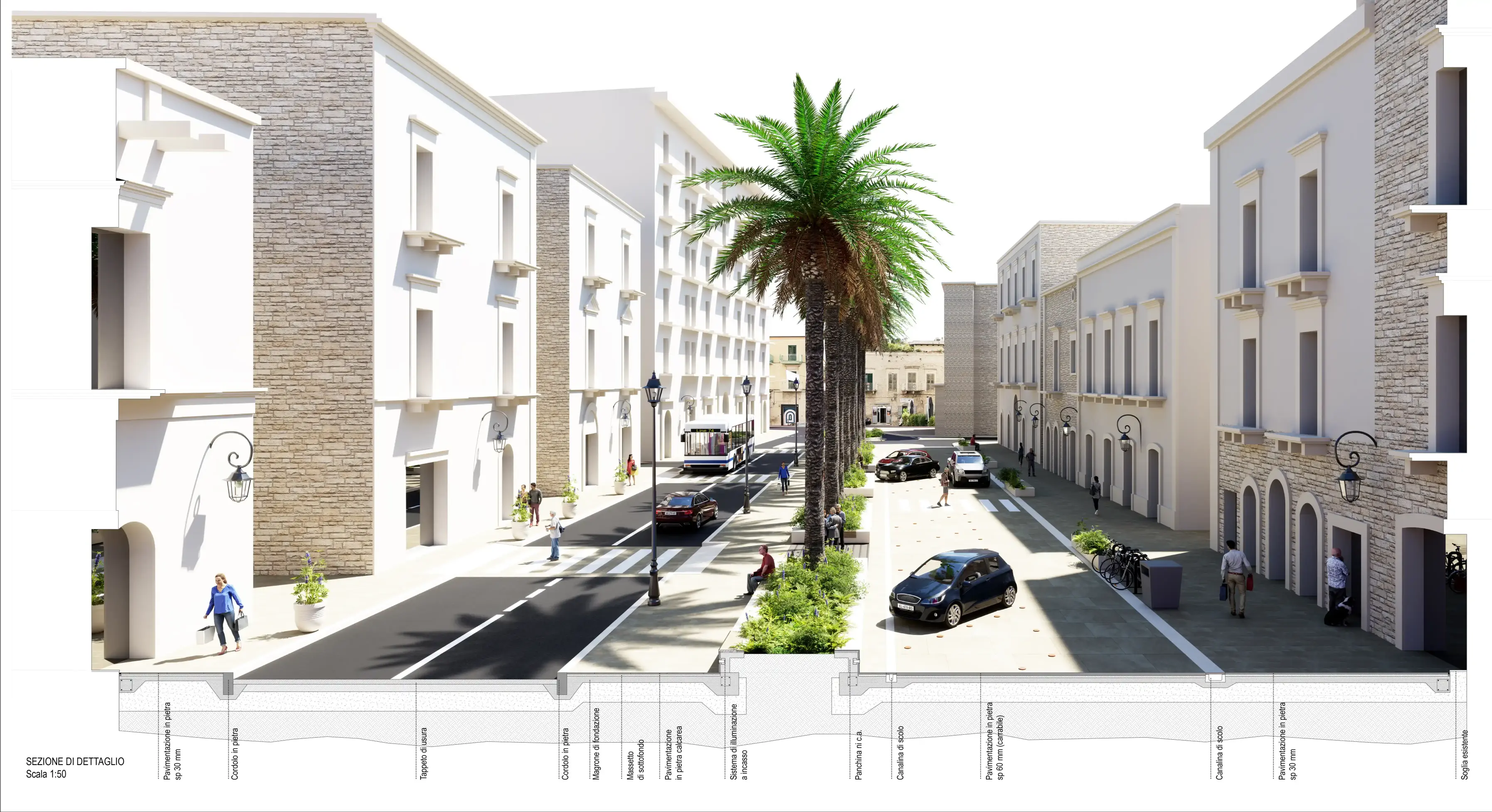 Renewing Historicity: Functional Restoration of the Historical Identity of the Square Known as 'La Vɘllɘcedde'" — Urban Development competition winning project