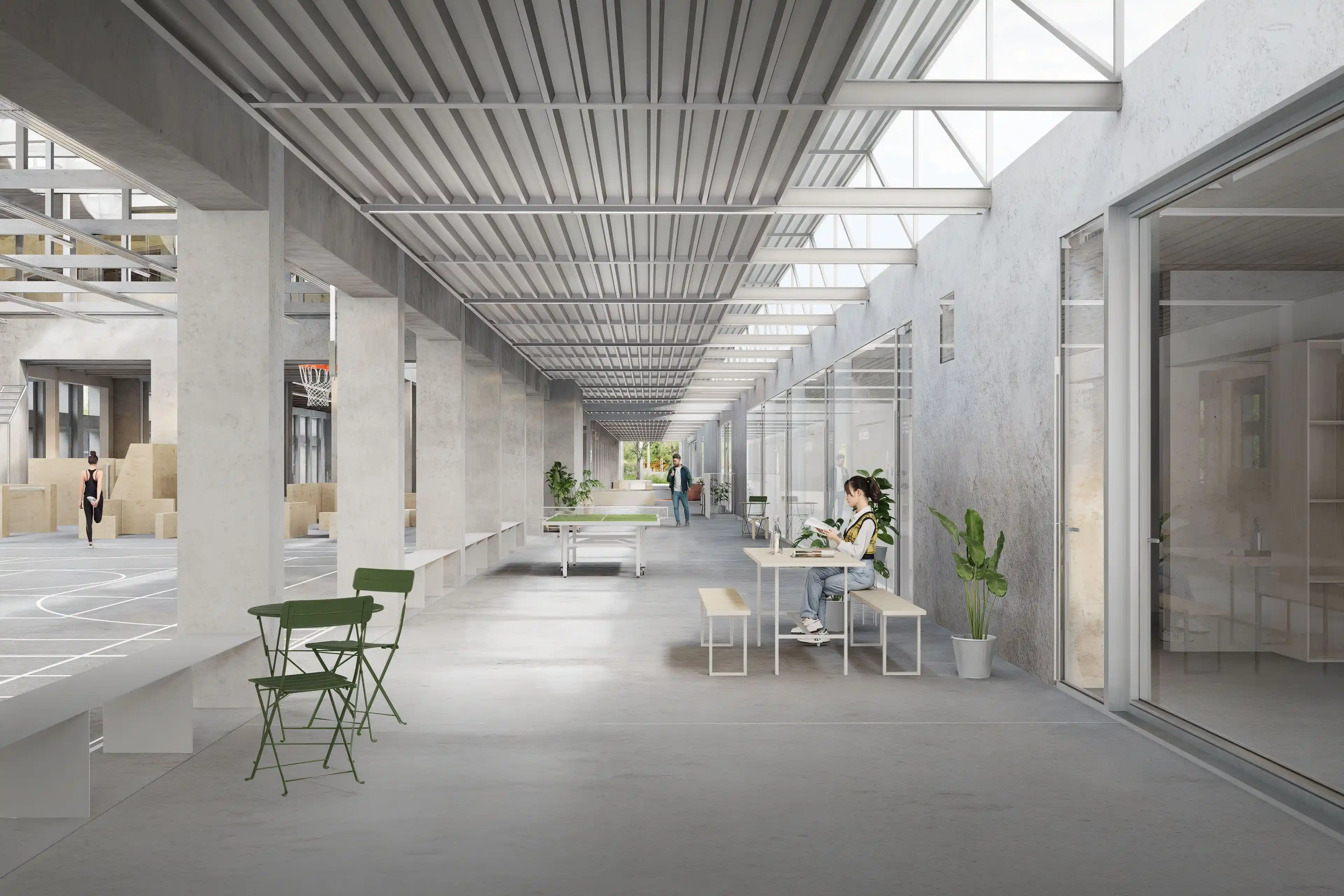 Depo park Trnava — Urban Development competition winning project