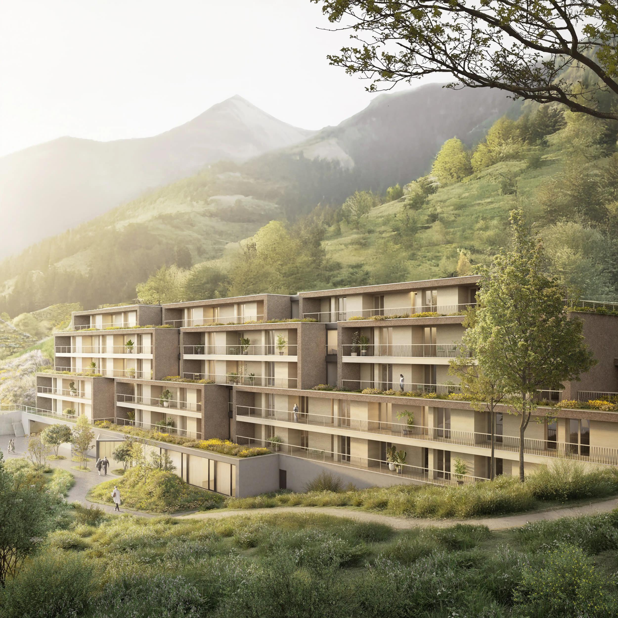 Hofmatt retirement home in Weggis — Education competition winning project