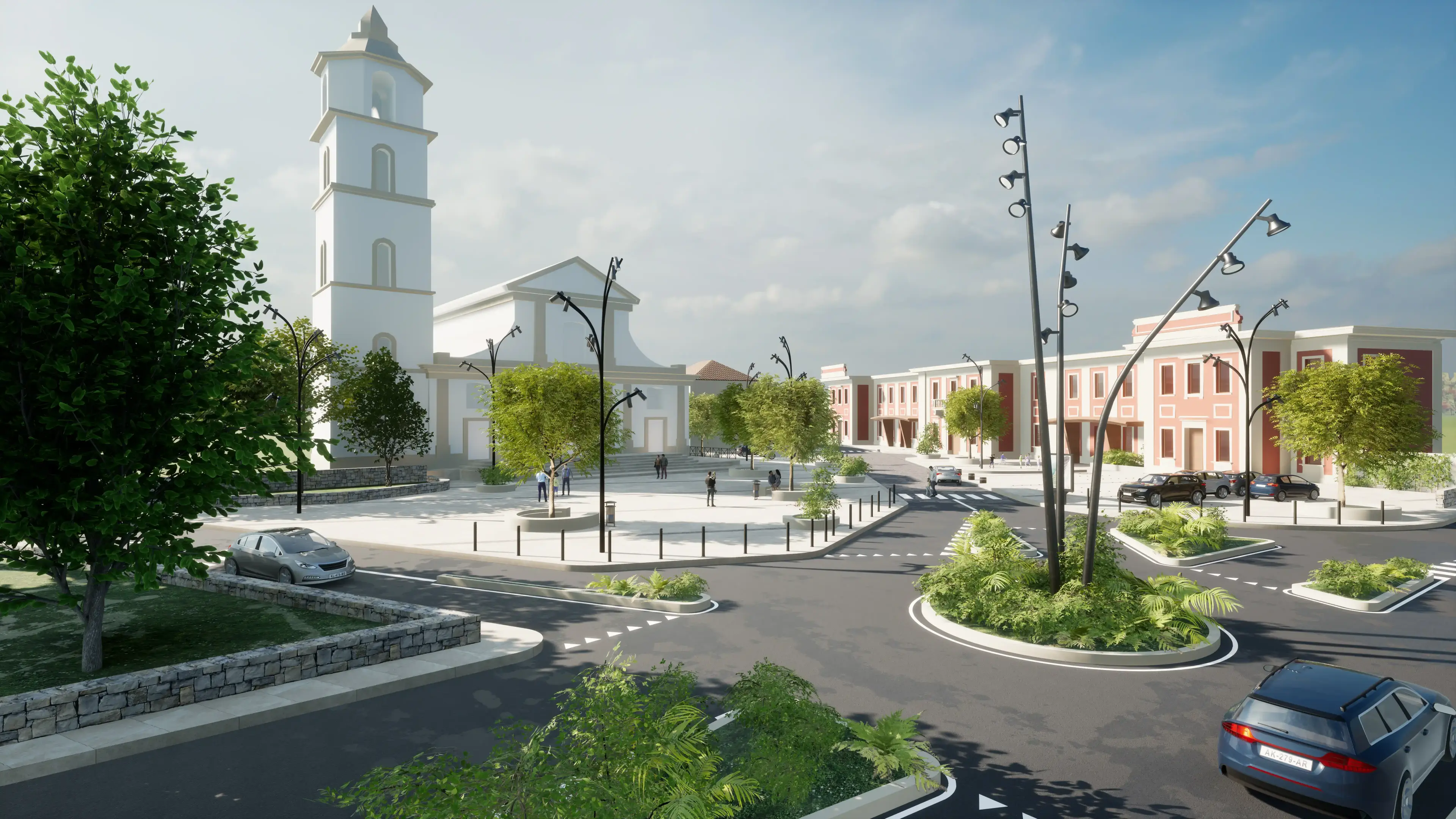 RECOVERY AND ENHANCEMENT OF GIOVANNI XXIII SQUARE IN THE MERCATO DISTRICT — Urban Development competition winning project