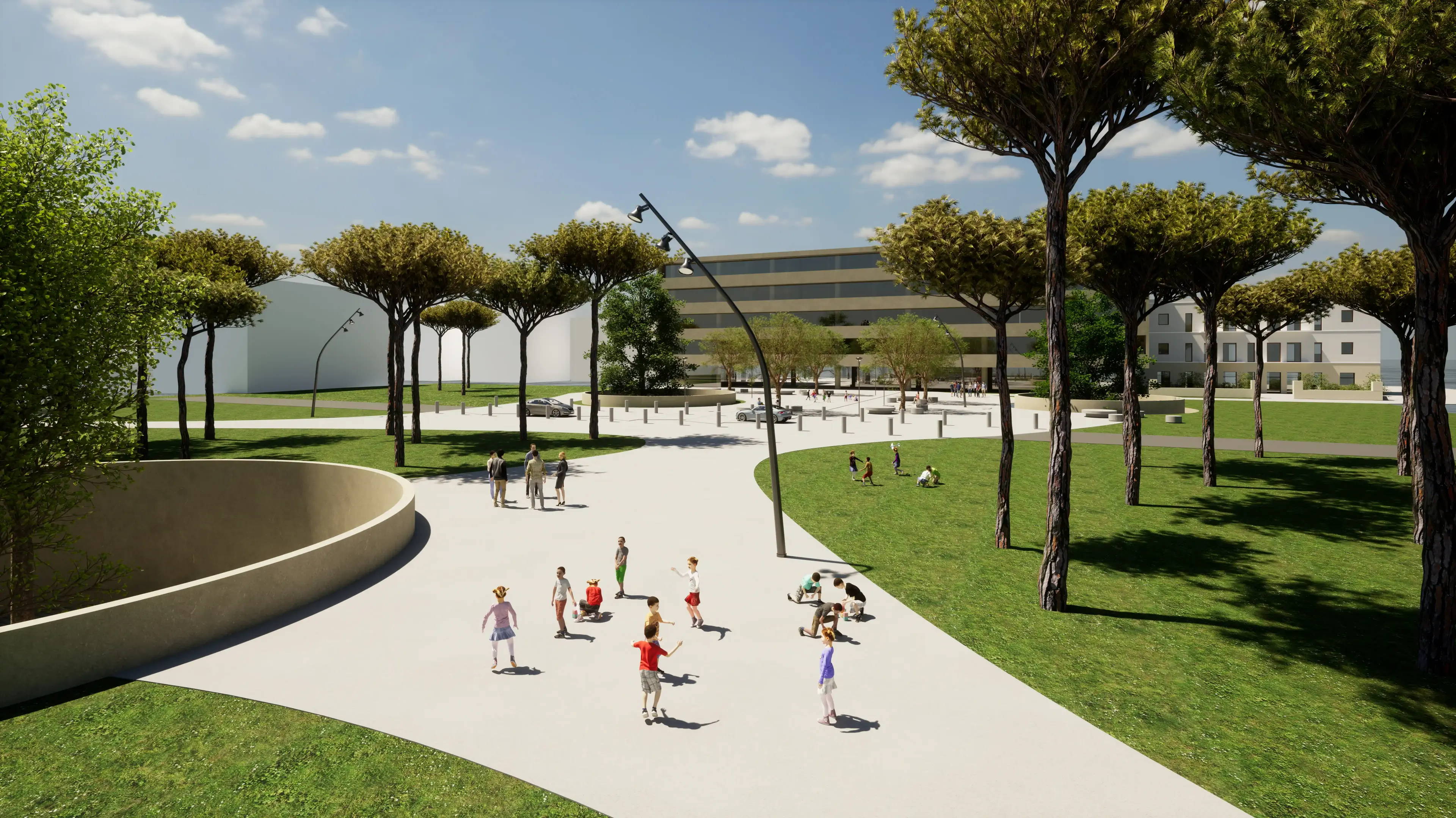 ENHANCEMENT OF THE SEASIDE OF THE CITY OF SENIGALLIA “VELVET WATERFRONT” — Urban Development competition winning project