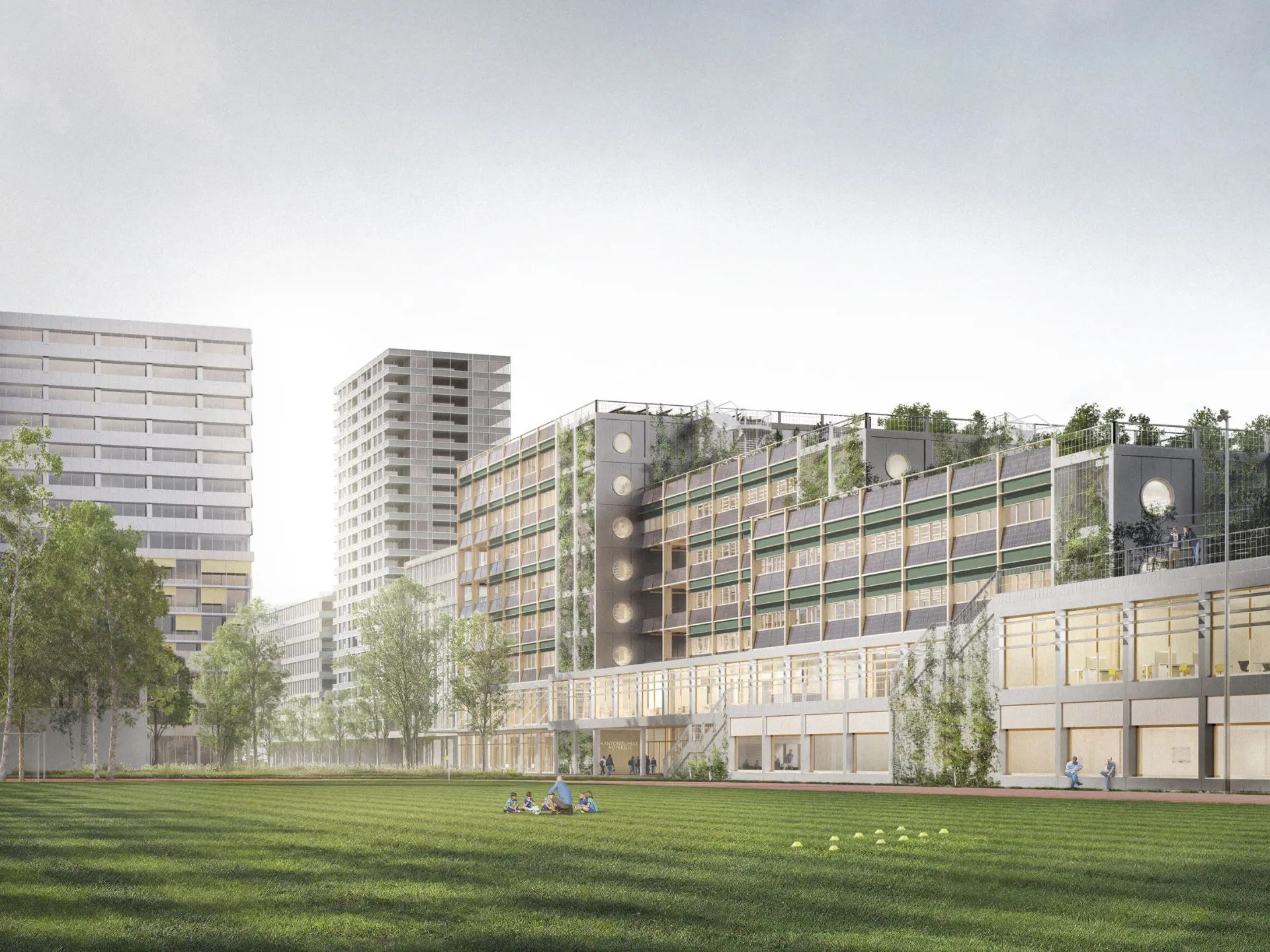 ROTKREUZ CANTONAL SCHOOL IN THE CANTON OF ZUG