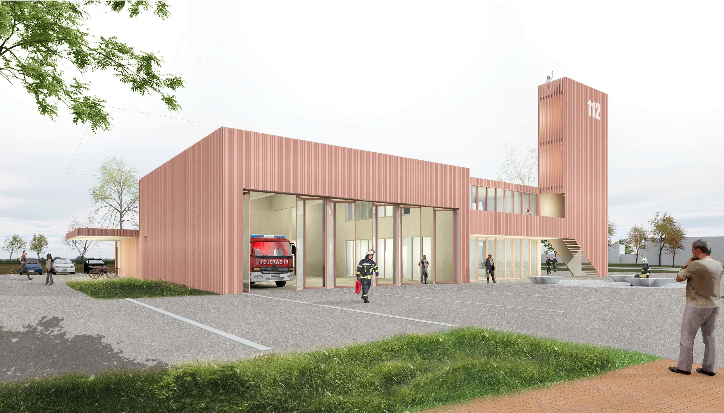 Fire Station in Germany